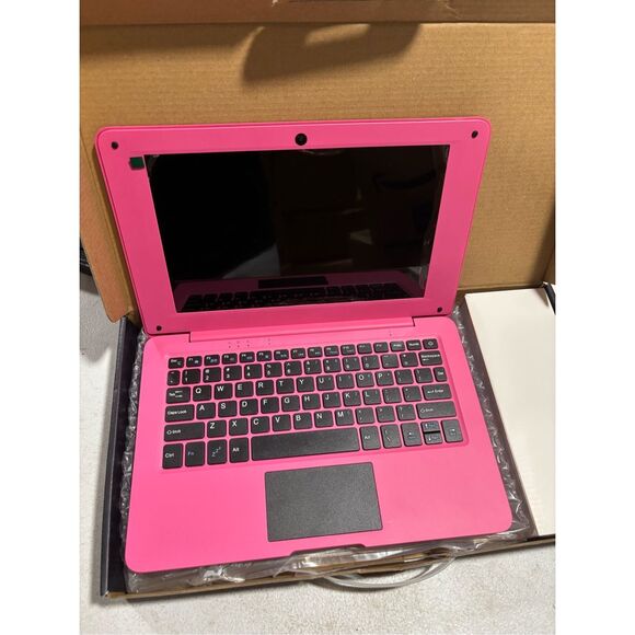 Laptop Computer, Windows 10 Laptop, , 11" Laptops, Bluetooth WiFi (Pink Color) - Picture 5 of 6